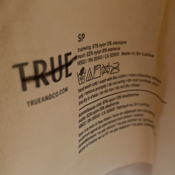 True & Co. True Body V Neck Bra; size S/P - Picture 8 of 11